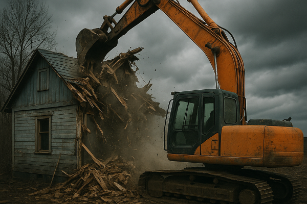 regler for nedrivning